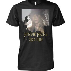 Stevie Nicks 2024 Tour Graphic T-Shirt Rock Music Fan Gift Concert Tee 159